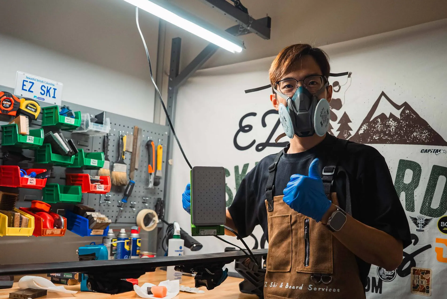 Inside the Workshop — Tools That Bring Skis Back to Life