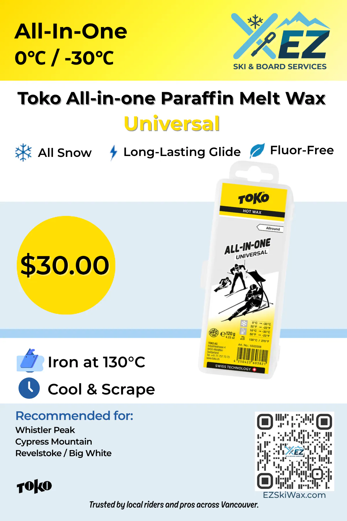 Toko All-in-one Universal Paraffin Melt Wax photo 2