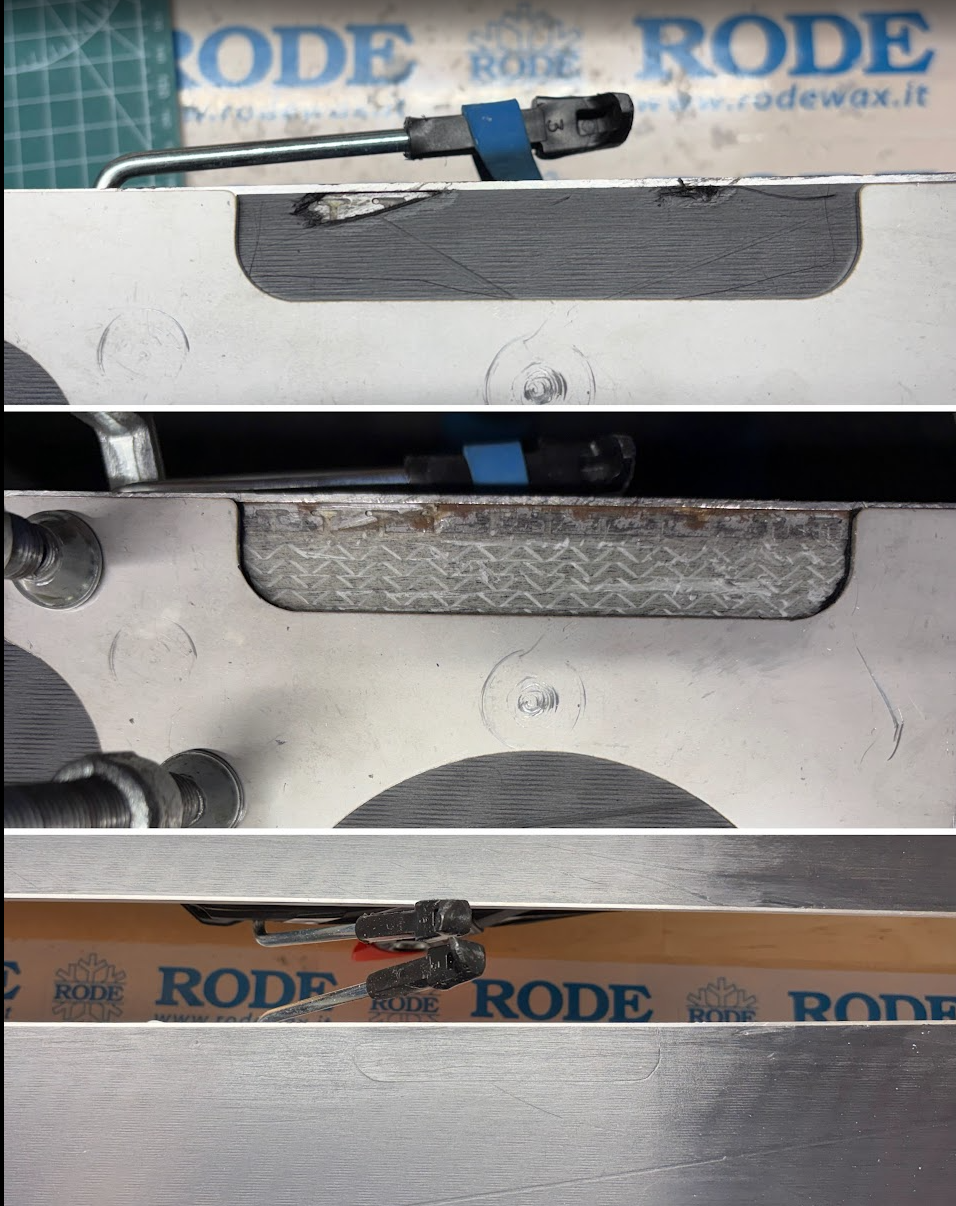 Core Shot Base Repair & Reseal — Ski
